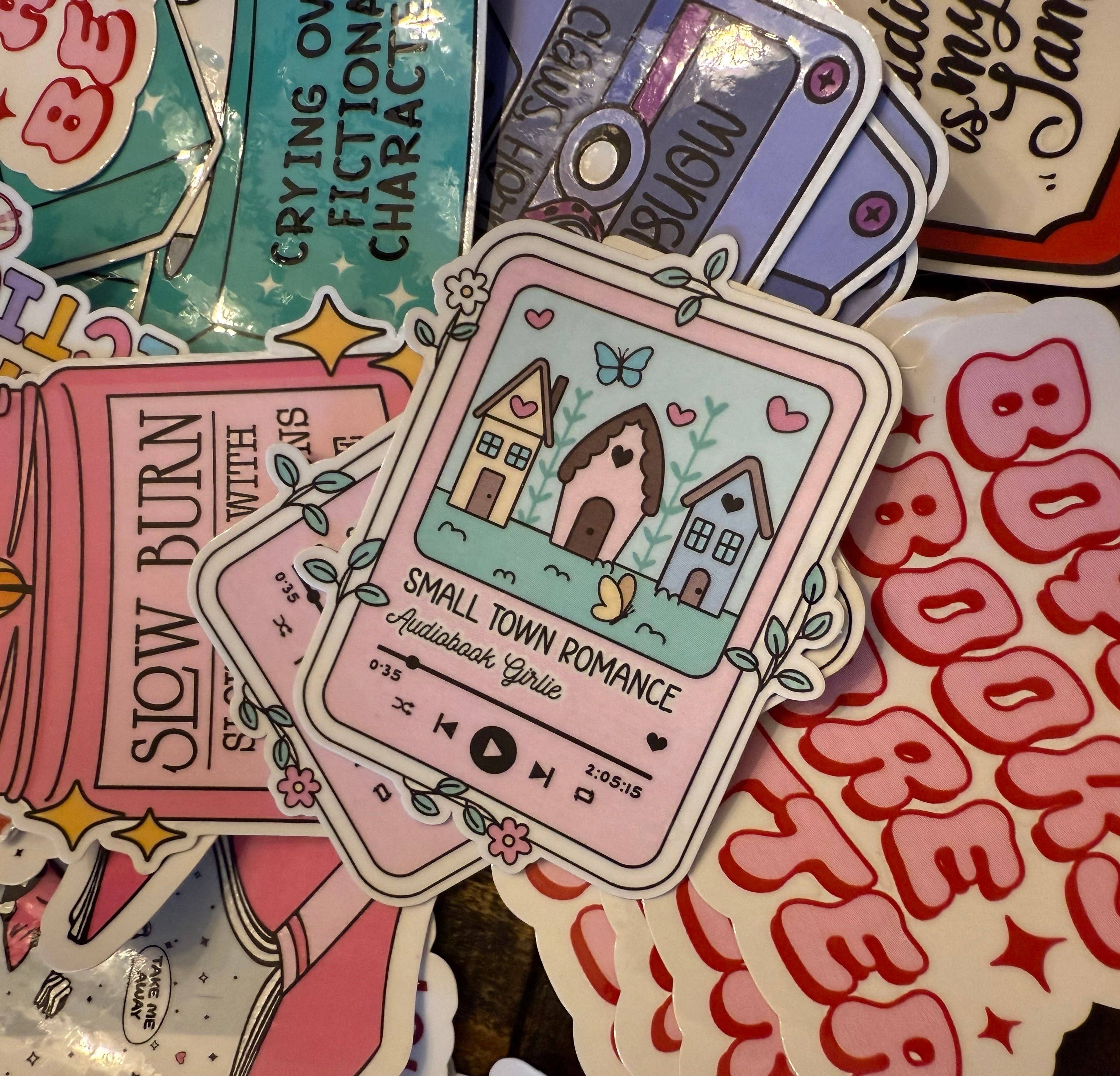 Scents, Stories, and Surprises - Wholesale Sticker - Audiobook Trope Sticker1