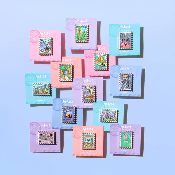 Joy Addict - Wholesale Lapel Pin/Button - Pooh's Home Enamel Pin2