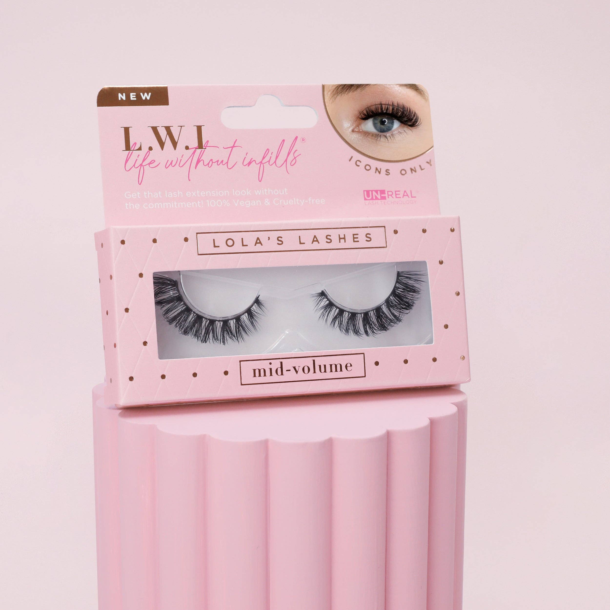 Lola's Lashes - Vente Faux cils - L.W.I Icons Only faux-cils en bande russe effet œil de chat2