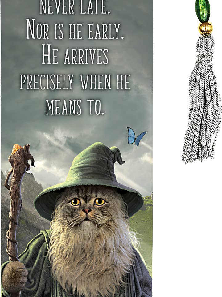 Marque-page perlé Catdalf pour la vente par Peter Pauper Press