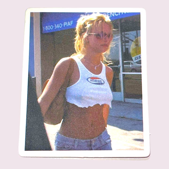 Britney klistermærke for engroshandel hos cutandcropped