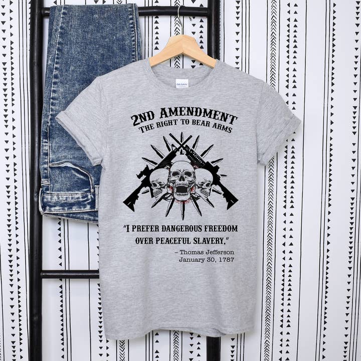 2nd Amendment for wholesale by Madhouse Apparel