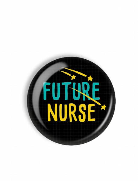 Badge Reel Topper - Future Nurse - Dual Lock for wholesale by Snarkynurses
