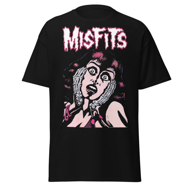 Misfits - Screaming Jumbo Print T-Shirt for wholesale by Hyper Iconic