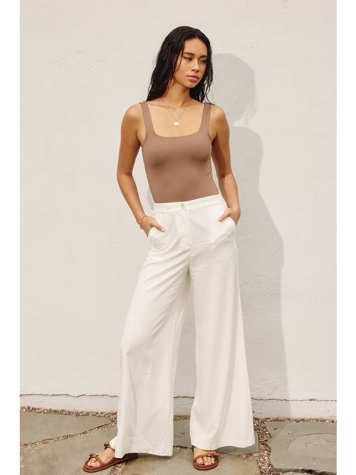 Dress Forum - Wholesale Bodysuit - Women's - FT5784 Square Neck Bodysuit39