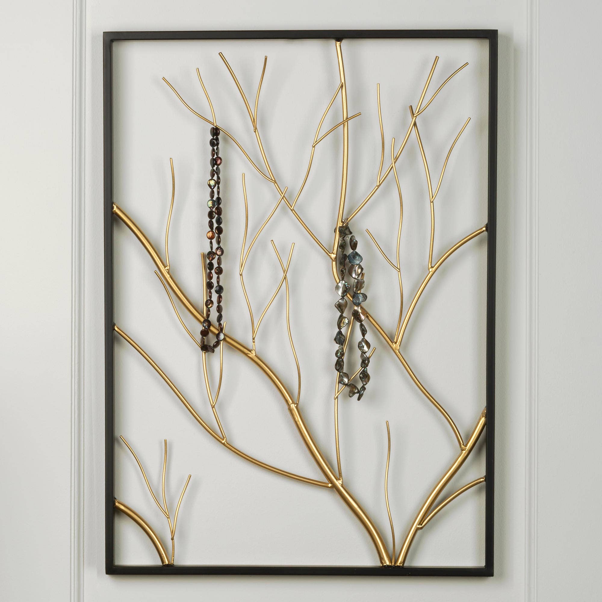 Wholesale Natural Branch Wall Art/Jewelry Holder Large for your store