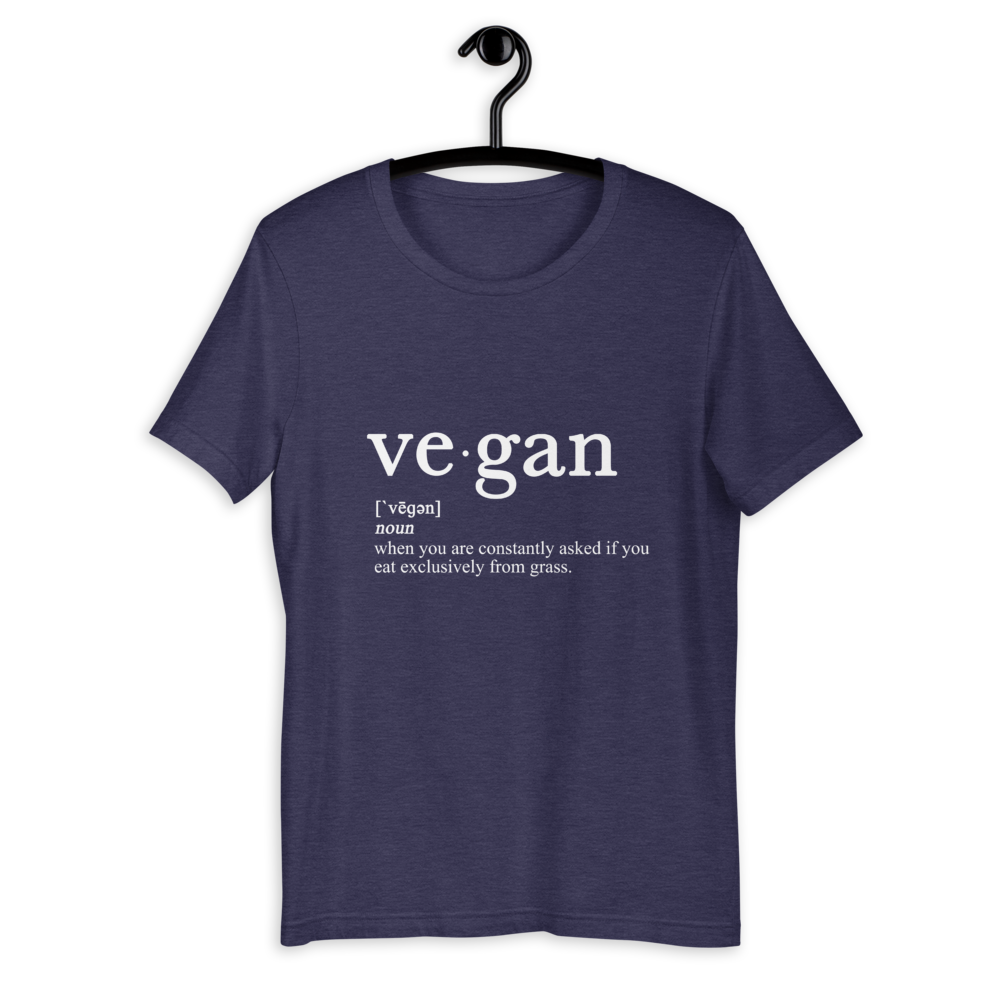 VEGANCLO - Wholesale Screen Printed T-Shirt - Unisex - VEGAN DEFINITION | Unisex T-Shirt3