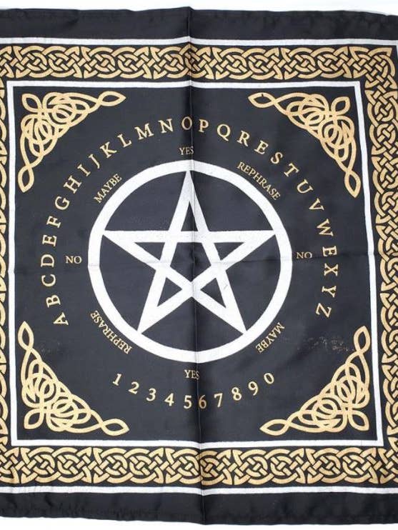 Altar Cloth: Pentagram, 21" for wholesale by Sansaara Living