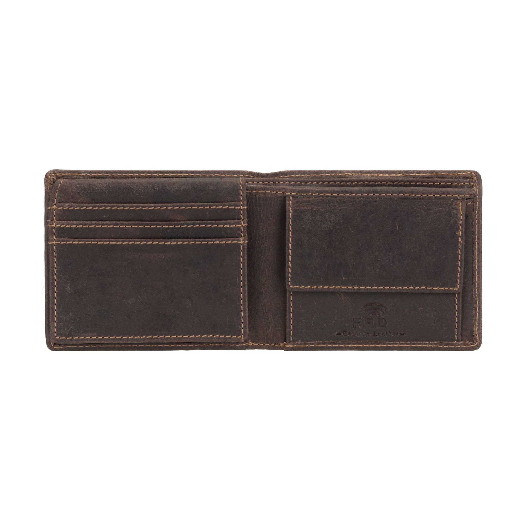Minori Leather - Wholesale Wallet - Men's - Charlie Leather Wallet – Men – Brown7