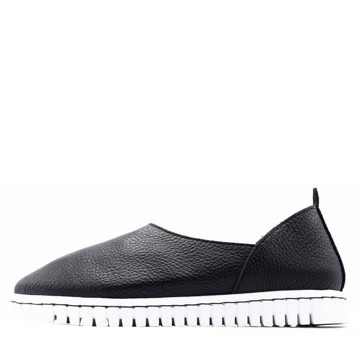 Suggies - Venta al por mayor Zapatillas deportivas sin cordones - Mujer - Cuero negro BENDY