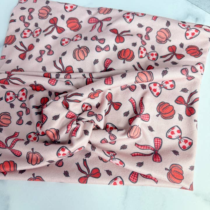 Bandeau pour adulte avec nœuds citrouille (6 BANDEAUX) pour la vente par Harps Hobbies