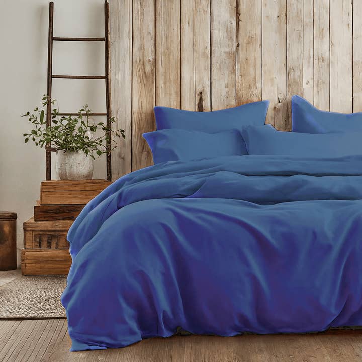Tache Ocean Blue Duvet Cover Set (101-OB-DS) for wholesale by Tache Home Fashion