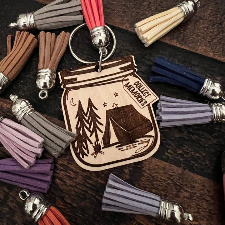 Suchfungoods - Wholesale Keychain - Unisex - collect memories camping keychain2