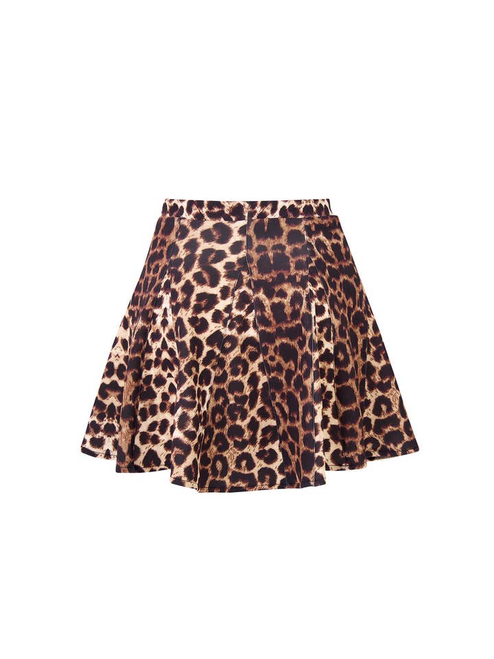 Dresscholic - Wholesale Rok - Dames - Scuba-rok met ingebouwde shorts met zakken