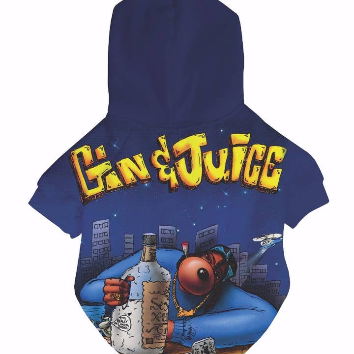 Sudadera con capucha Death Row x Fresh Pawz- Gin & Juice | Ropa para perros para venta al por mayor de Fresh Pawz
