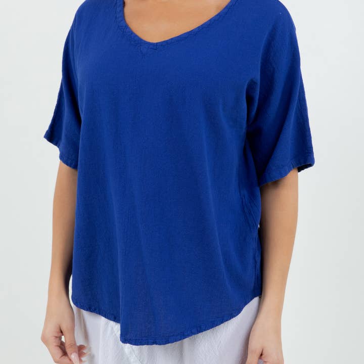 Cottonways – wholesale Blouse – Women’s – Mary Top 100% Cotton Gauze1