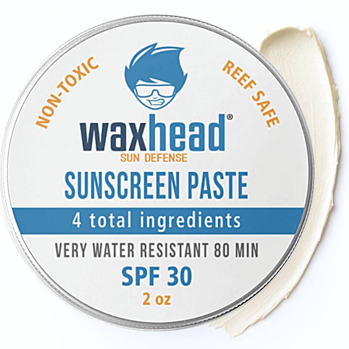 Zinc Oxide Sunscreen Paste (Plastic Free) for wholesale by Waxhead Sun Defense
