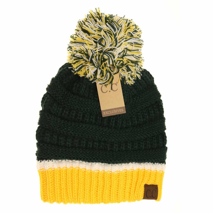 C.C Beanie - Wholesale Beanie - Women's - Pro Football Team Colored CC Beanie HAT14295