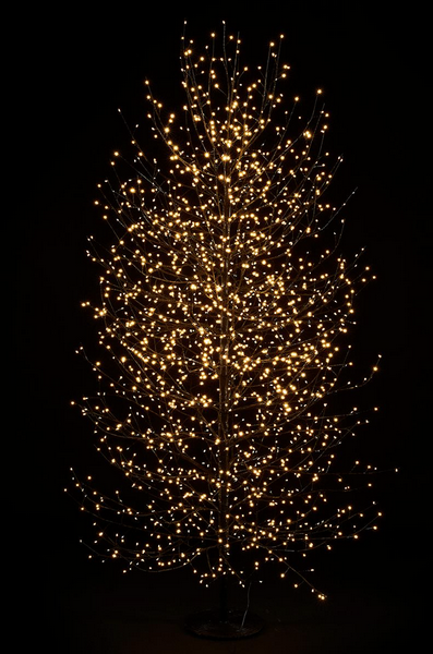 Hi-Line Gift Ltd. – wholesale Artificial Christmas tree – Led Black Tree 210Cm1