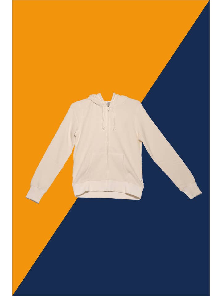 OG Hemp Goods – wholesale Hoodie – Women's – Eco-Friendly, Organic Hemp, Women's Natural Zip-Up Hoodie