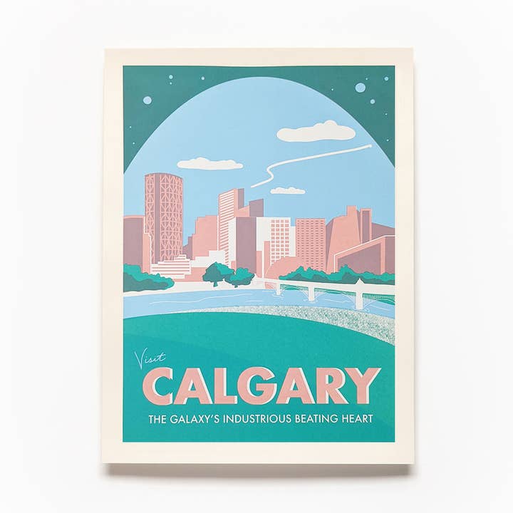Serigrafía de Calgary para venta al por mayor de Secret Planet
