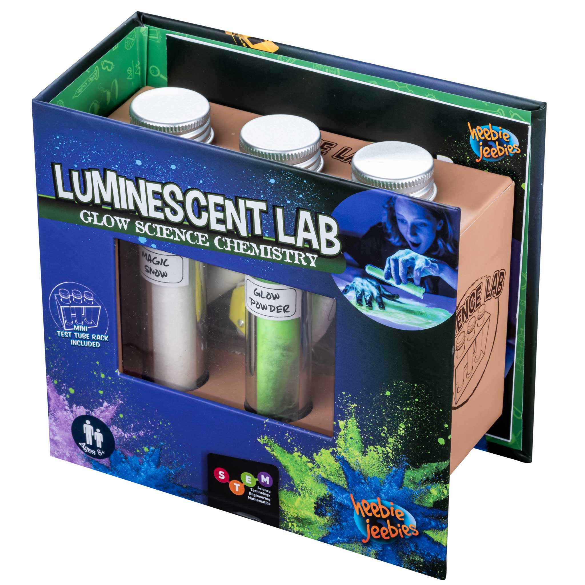 Heebie Jeebies USA - Wholesale DIY Craft Kit - Kids - Luminescent Lab Glow Science Chemistry8