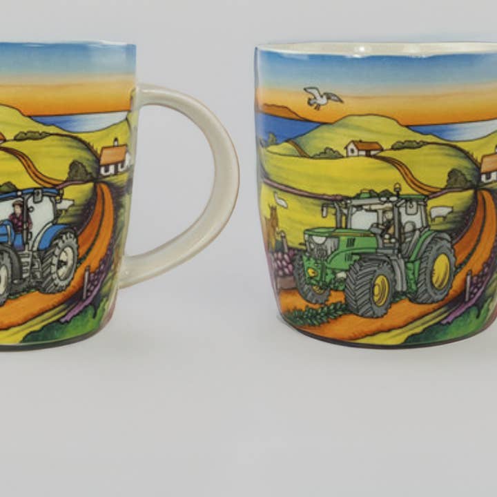 Tractor Mugs 4pk for wholesale by James Trading Group INC