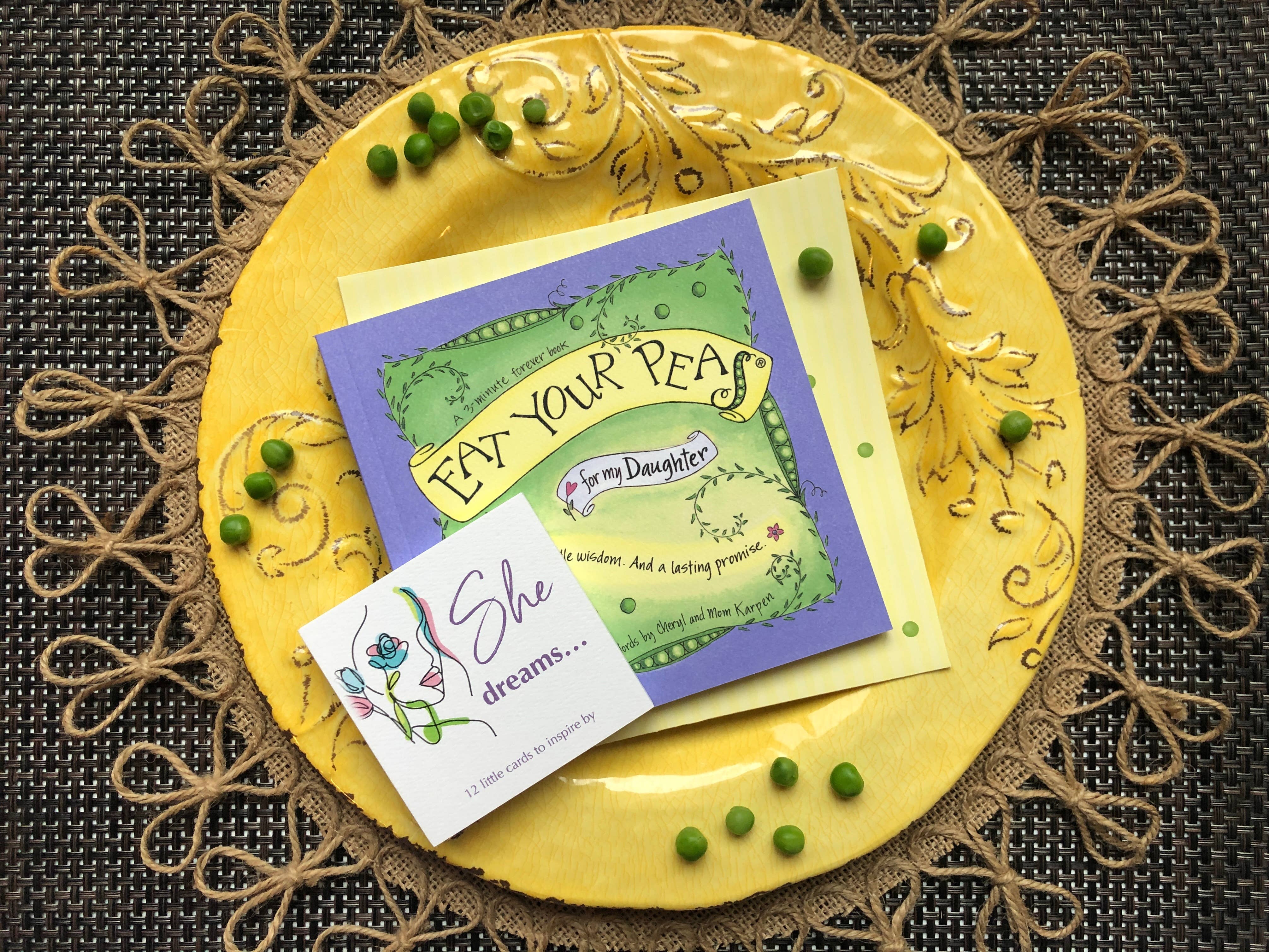 Eat Your Peas Collection by Gently Spoken – Großhandel Familie & Beziehungen – Iss deine Erbsen für meine Tochter - Geschenkbuch6
