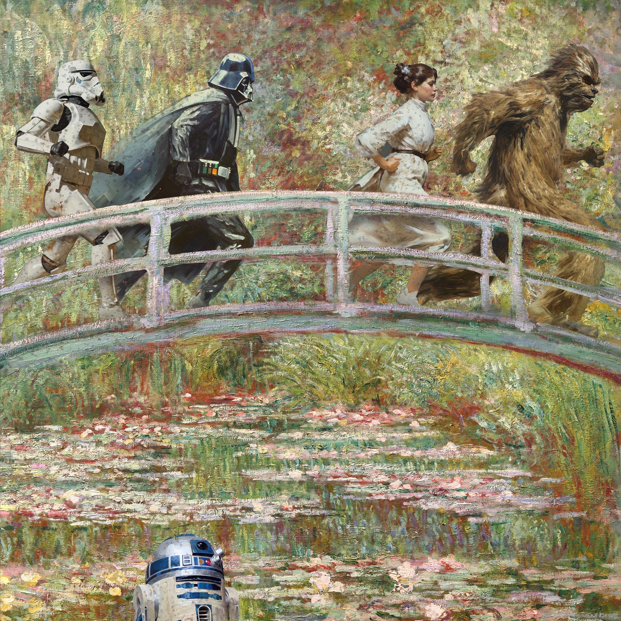 Dikhotomy - Wholesale Art Print - Monet Wars art print4