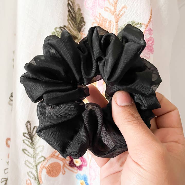 COLETERO DE CHIFÓN NEGRO para venta al por mayor de Nefarious Clothing