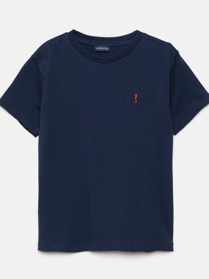 Unifarbenes T‑Shirt (584816-47) für den Großhandel von Lanidor Kids