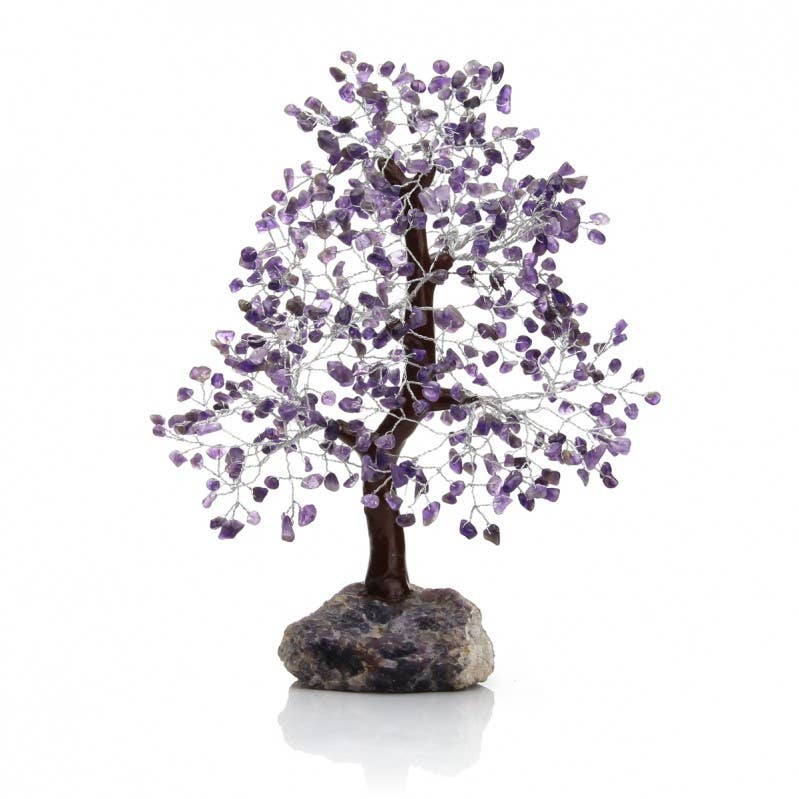 UniArt - Wholesale Ornament - 500-chip tree with natural stone base7