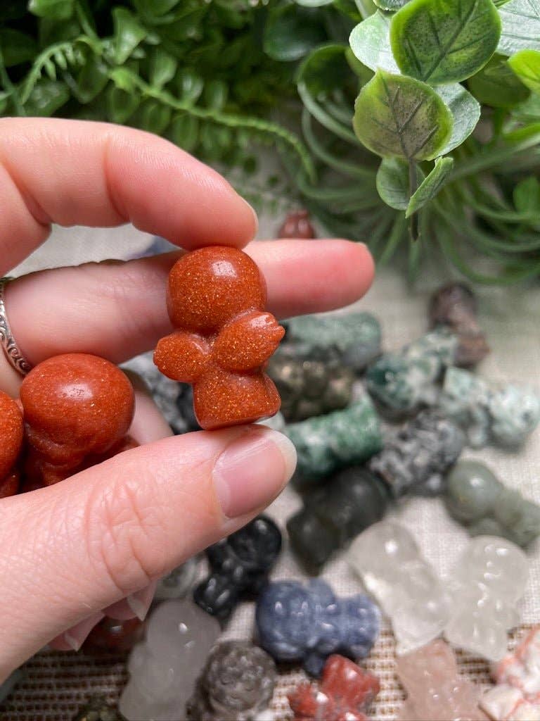 Copper Ashes - Wholesale Spiritual Stone/Crystal - Crystal Cherub Angel20