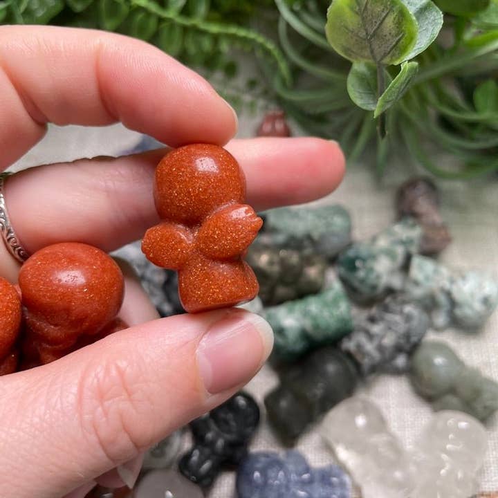 Copper Ashes - Wholesale Spiritual Stone/Crystal - Crystal Cherub Angel20