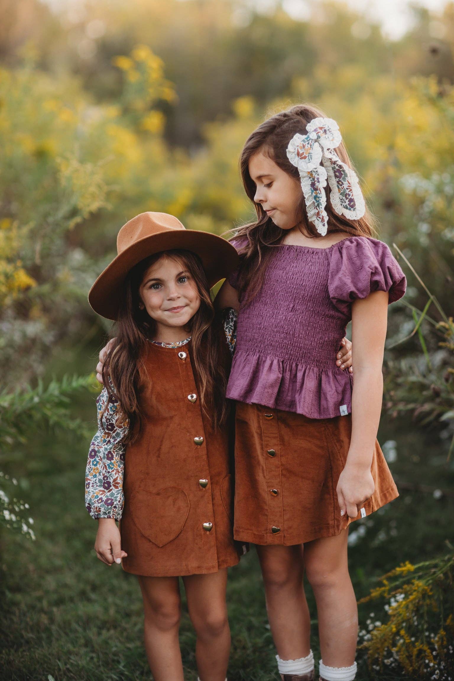 Love and Grow Clothing Co - Wholesale Dress - Kids - Corduroy Jumper ~ Caramel5