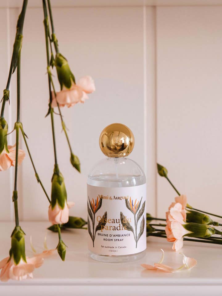 Spray de ambiente - Pássaro do paraíso por atacado de Mimi & August