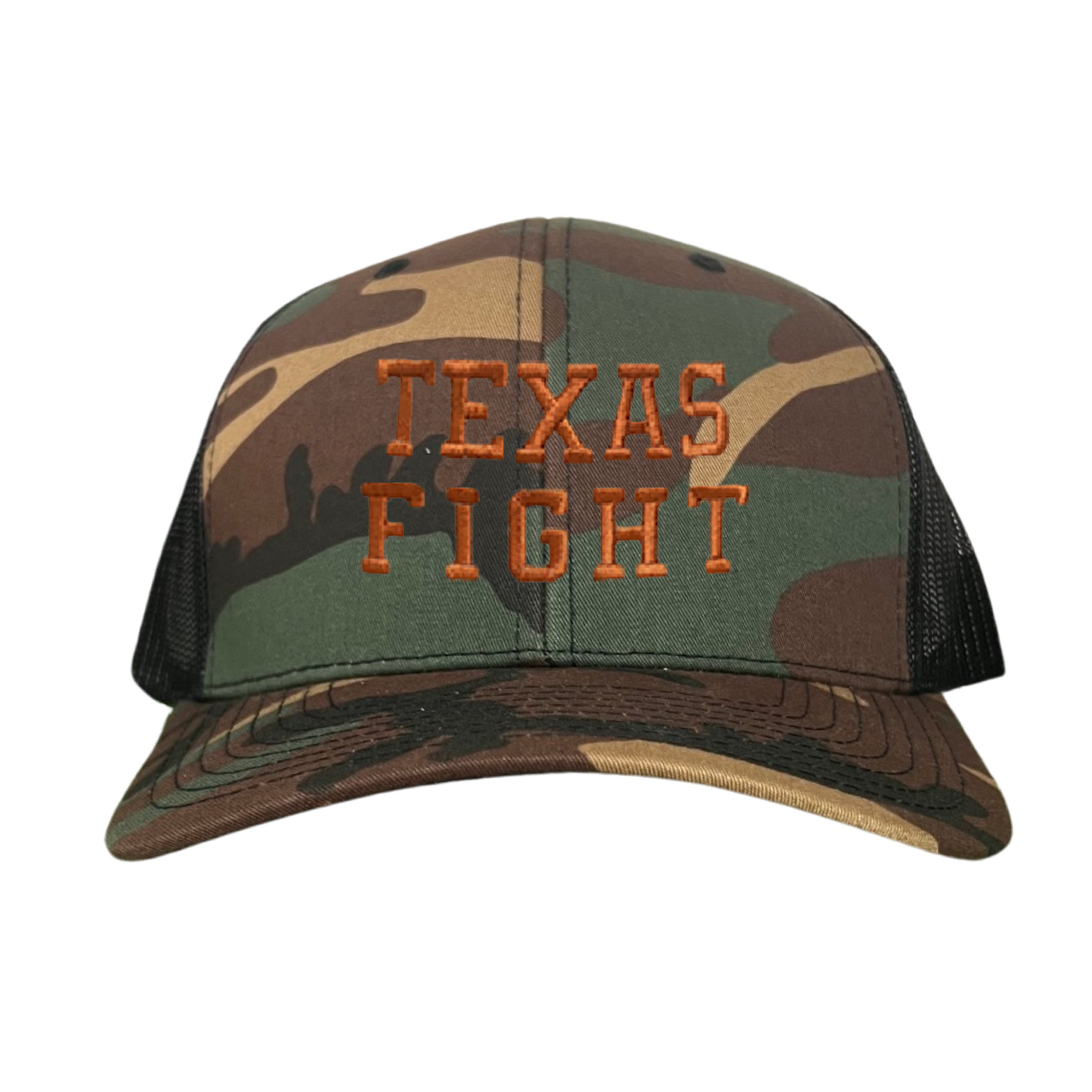 Last Stand Hats, LLC - Wholesale Baseball Cap - Unisex - Texas Longhorns Texas Fight Embroidered Hats / UT9154 / MM6