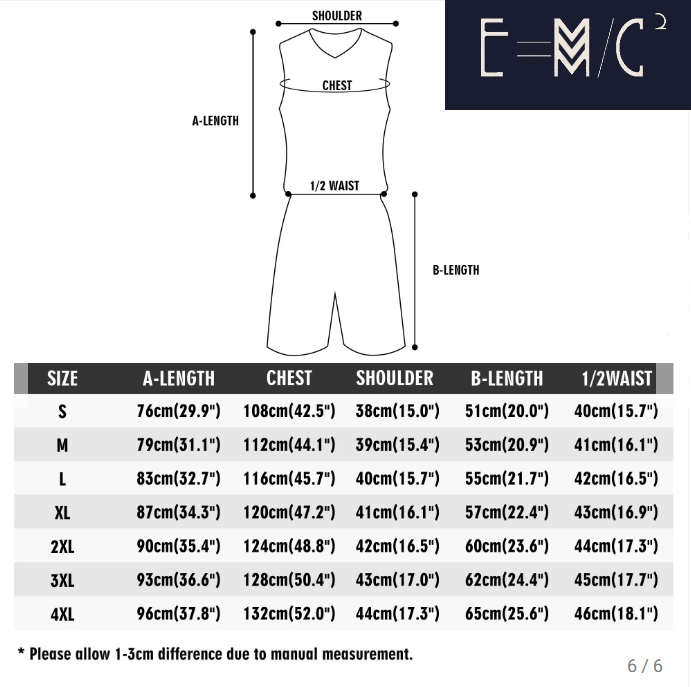 E=M/C2 - Vendita all'ingrosso Maglia di squadra sportiva - Uomo - Nuova divisa sportiva da basket blu Black Hole E=M/C2 per adulti5