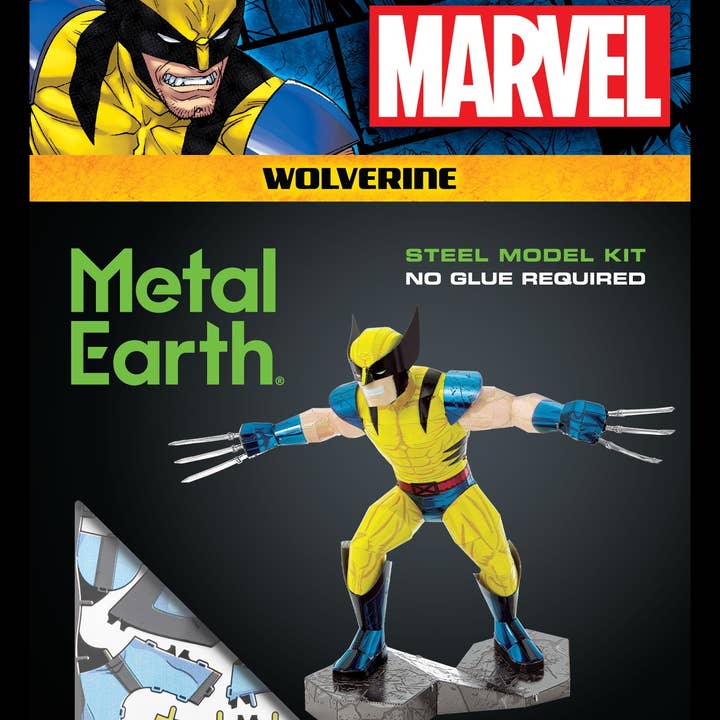 Metal Earth - Wholesale DIY Craft Kit - Wolverine Metal Earth Model Kit