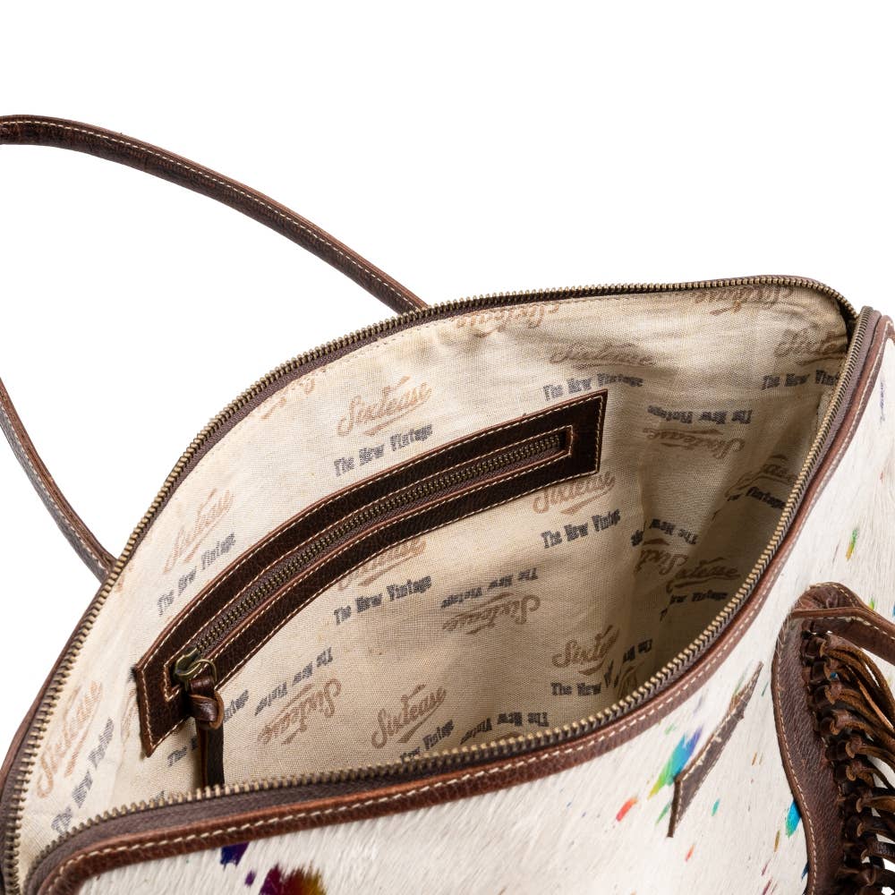 Sixtease Bags USA - Wholesale Weekender Bag - Unisex - Multi White Weekender Bag - Unisex3