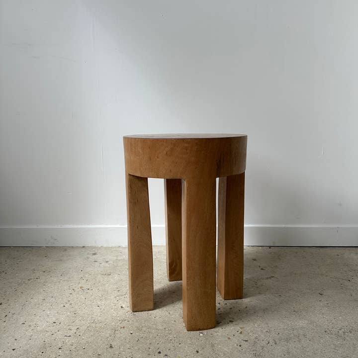 Office Objets - Wholesale Side table - Monoxyle quadripod end table in natural mango wood11