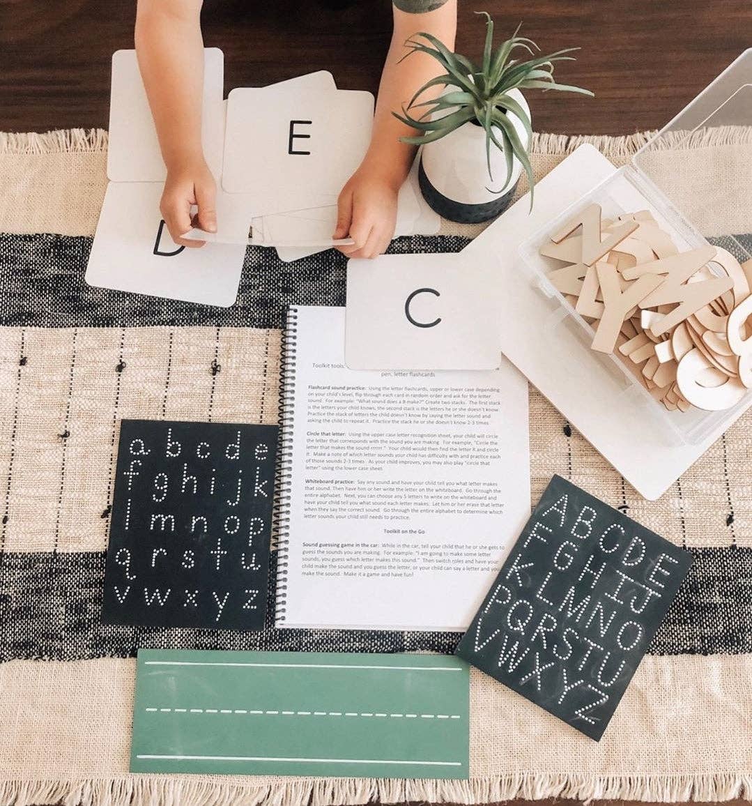 Chalk Full of Design - Wholesale Chalkboard - Travel Size Lowercase ABC Chalkboard2