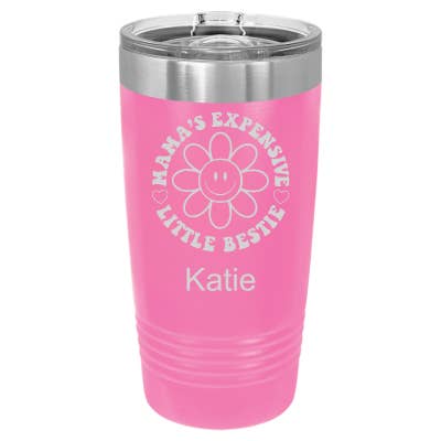 Sugar City Maker – wholesale Insulated mug/tumbler – Mama's Expensive Little Bestie 40oz Tumbler7