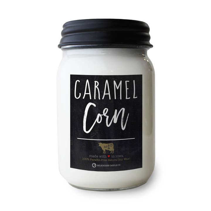 13 oz Mason Jar Fall Candle: Caramel Corn and other Purchase Wholesale silverbirch. Free Returns & Net 60 Terms on Faire trending on Faire.