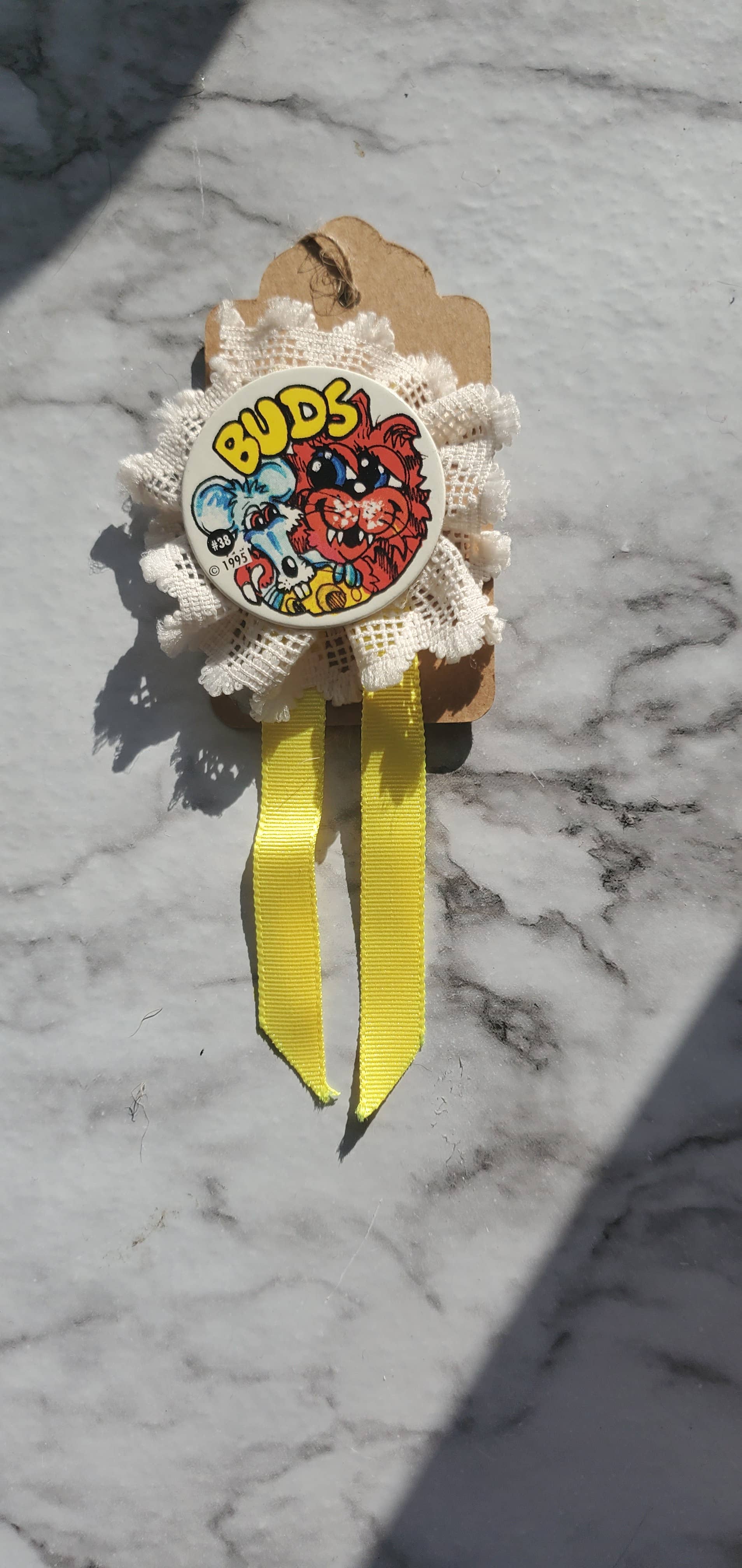 Skullduggery Studios - Wholesale Brooch - Pog upcycled pop culture brooch4