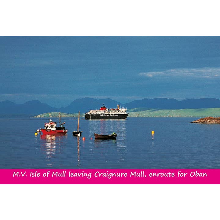 Postal pequeña MV Isle Of Mull para venta al por mayor de Island Blue Publishing