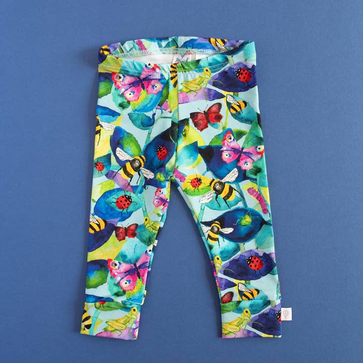 Mini Beasts Organic Leggings Skinny Leggings for wholesale by My Mini Munch