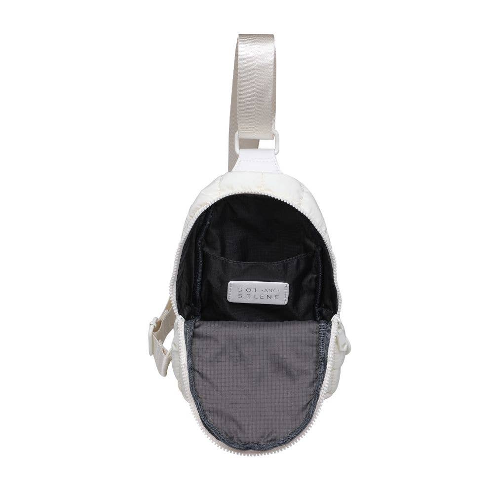 Sol and Selene - Wholesale Belt Bag - Women's - Rejuvenate - Quilted Puffer Nylon Sling Backpack70