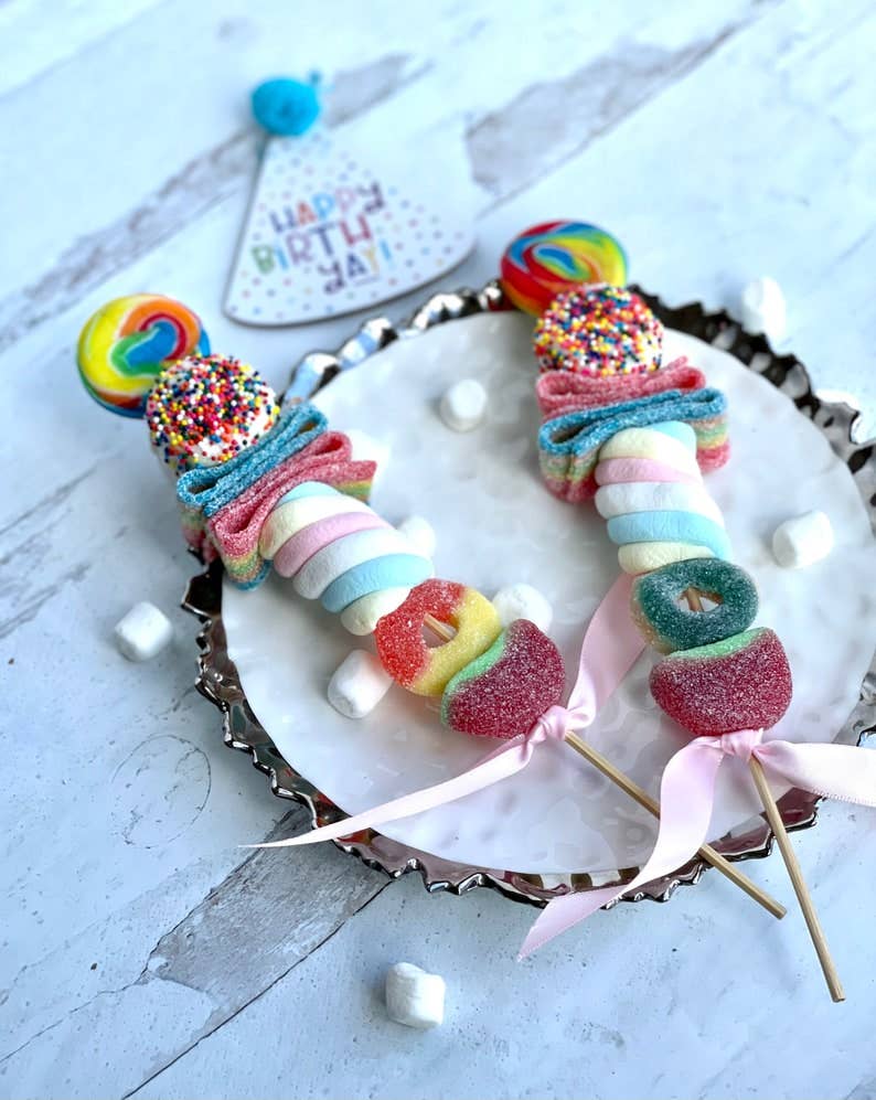 Chocolates Unlimited by Denise - Wholesale Lollipop - Candy Gummy kabobs w/Wood Stick4