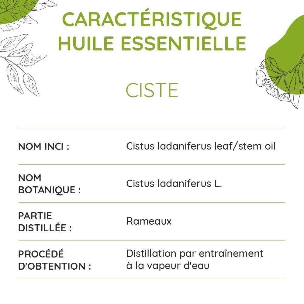 Propos'Nature – wholesale Eterisk olja – Eterisk olja av ekologisk cistus 5 ml5